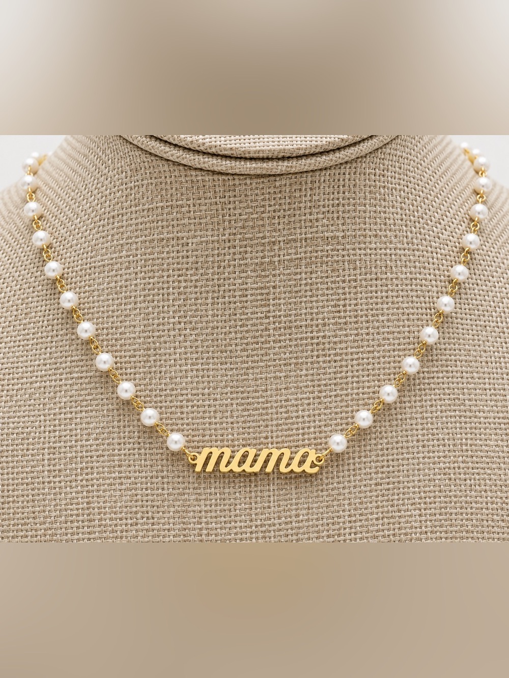 BRAND NEW WITH TAGS Mama Pearl Charm Necklace
